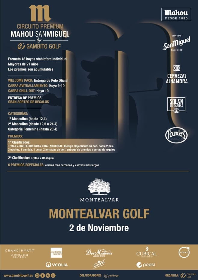 Torneo de gambito Golf en Montealvar
