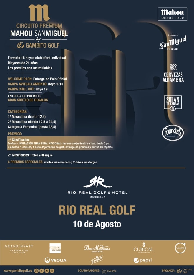 Torneo de gambito Golf en Río Real Golf